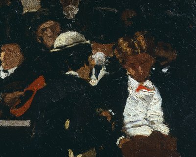 Piazza San Marco, detalle, 1869 de Michele Cammarano