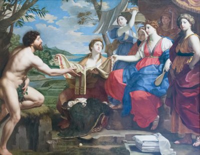 Ulises y Nausicaa, después de 1654, Michele Desubleo (óleo sobre lienzo) de Michele Desubleo