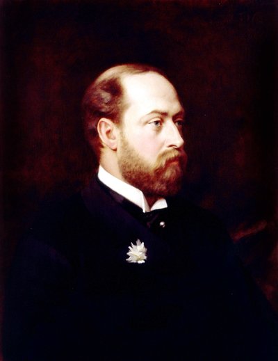 Eduardo VII, rey de Inglaterra en 1901-1910 de Michele Gordigiani