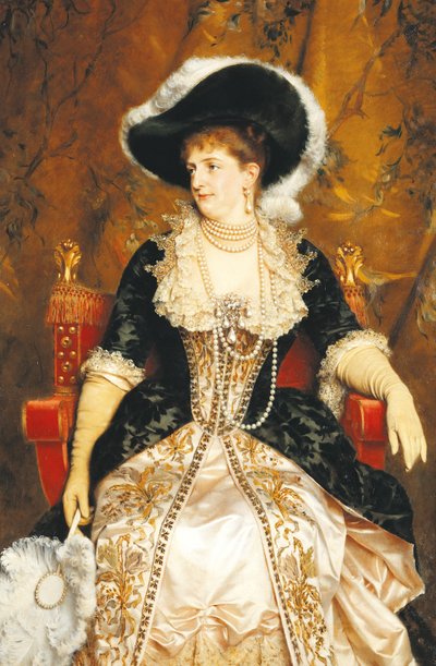 Retrato de Margarita de Saboya de Michele Gordigiani
