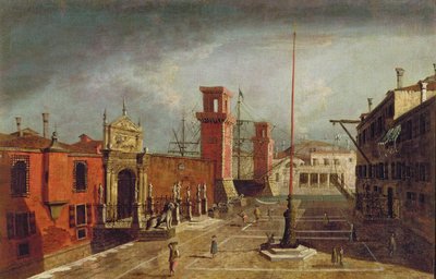 El Arsenale, Venecia de Michele Marieschi