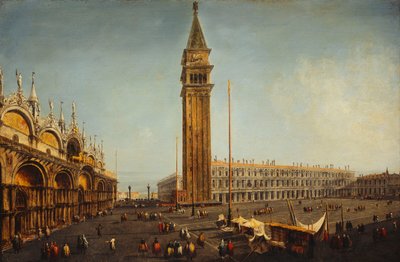 La Piazza San Marco, Venecia, desde la Torre dell