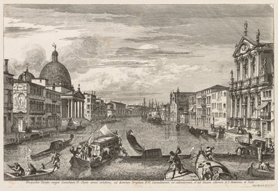 Views of Venice:  Santa Chiara de Michele Marieschi
