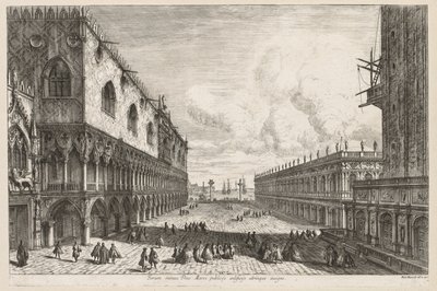 Views of Venice:  The Piazzetta de Michele Marieschi