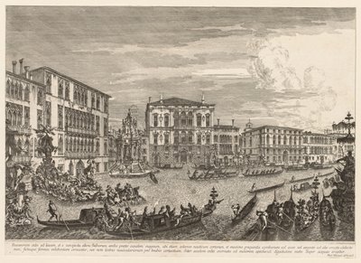 Views of Venice:  The Regatta de Michele Marieschi