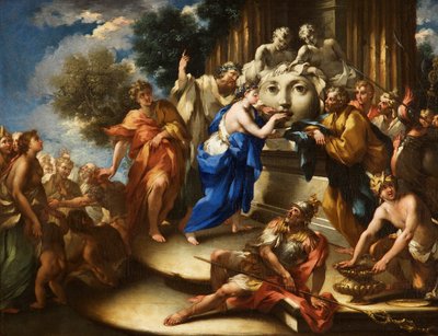 La Máscara de la Verdad, c.1720 de Michele Rocca