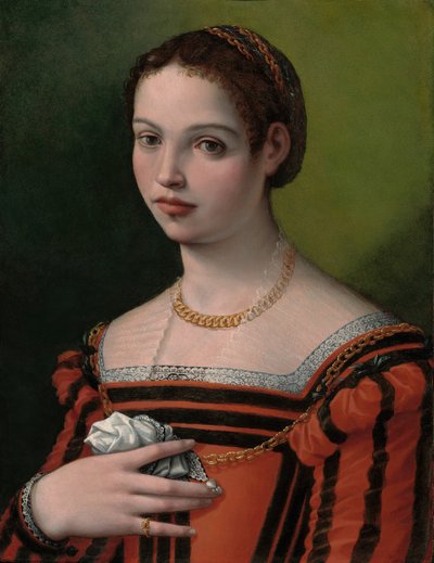 Retrato de una dama, 1550-60 de Michele Tosini