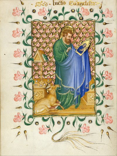 San Lucas Pintando a la Virgen de Michelino Molinari da Besozzo