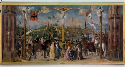 Crucifixión, 1501 de Michelle da Verona