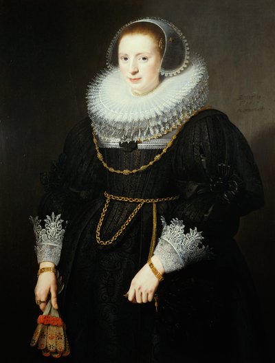 Retrato de una niña, de 18 años de Michiel Jansz van Miereveld
