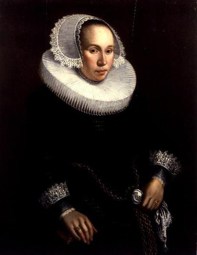 Retrato de una dama de Michiel Jansz. van Miereveld