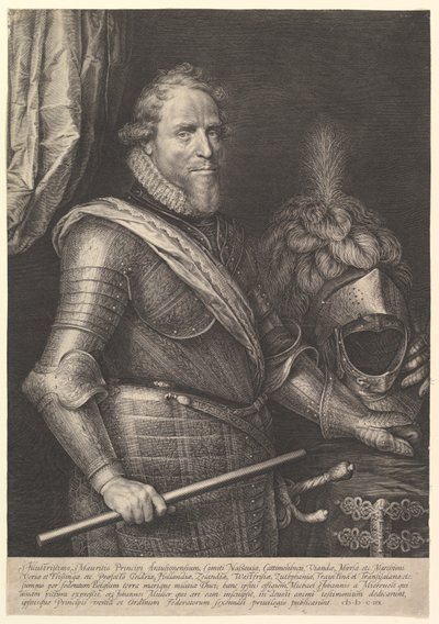 Príncipe Maurits de Orange, 1608 de Michiel Jansz van Miereveld