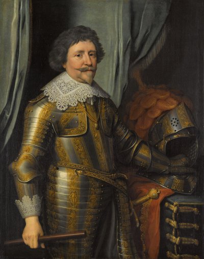 Retrato de Federico Enrique (1584-1647), Príncipe de Orange de Michiel Jansz van Mierevelt (workshop of)