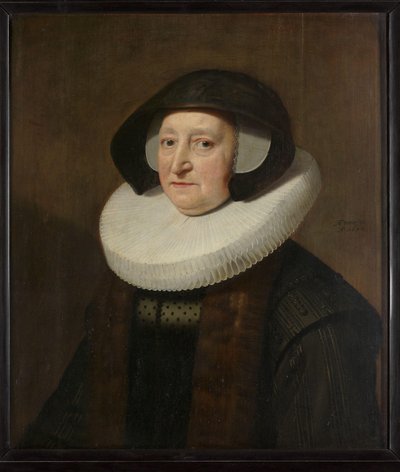 Retrato de María Petitpas (?-1640) de Michiel Jansz van Mierevelt (workshop of)