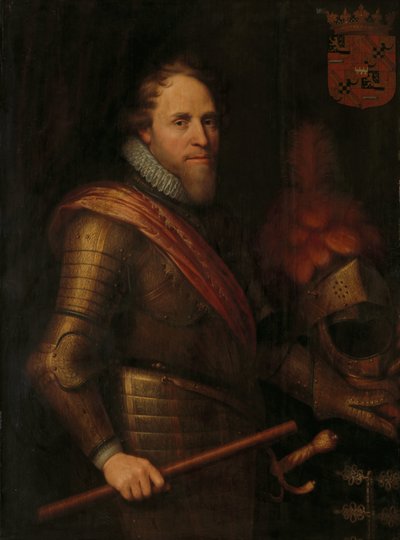 Retrato de Maurits (1567-1625), Príncipe de Orange de Michiel Jansz van Mierevelt (workshop of)