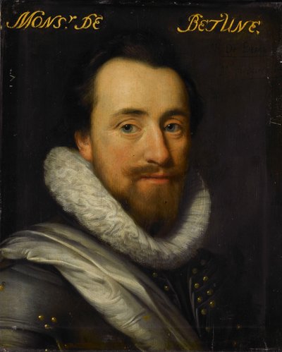 Retrato de Syrius de Bethune, señor de Cogni, Mareuil, le Beysel, Toulon, Conegory y Chastillon de Michiel Jansz van Mierevelt (workshop of)