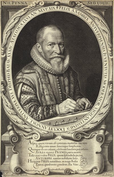 Retrato de Felix van Sambix de Michiel Jansz van Mierevelt