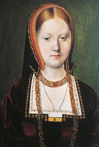Retrato de Catalina de Aragón, reina de Inglaterra de Michiel Sittow