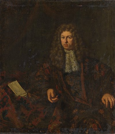 Retrato de Nicolaes Witsen (1641-1717) de Michiel van Musscher (signed by artist)
