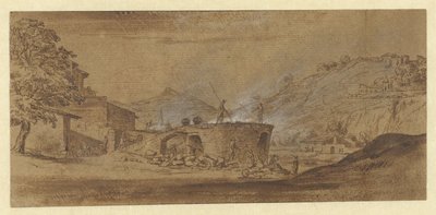 Horno de cal cerca de Lyon de Michiel van Overbeek