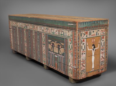 Ataúd de Nakhtkhnum, c.1802-1640 a.C. de Middle Kingdom Egyptian