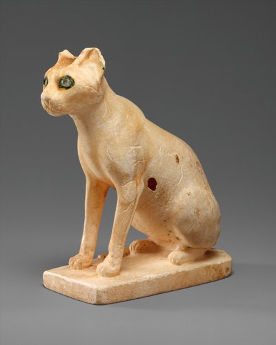 Vasija cosmética en forma de gato, c.1990-1900 a.C. de Middle Kingdom Egyptian