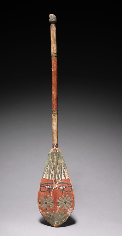 Modelo de remo de dirección, 2040-1648 a.C. de Middle Kingdom Egyptian