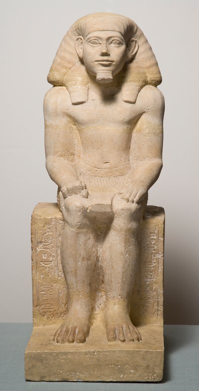 Estatuilla de Hapidefai piedra caliza de Middle Kingdom Egyptian