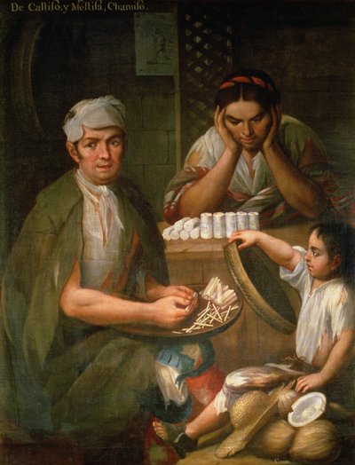 Carrera (óleo sobre lienzo) de Miguel Cabera