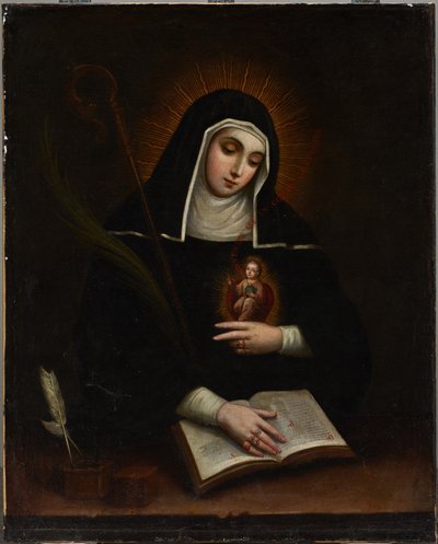 Santa Gertrudis de Miguel Cabrera