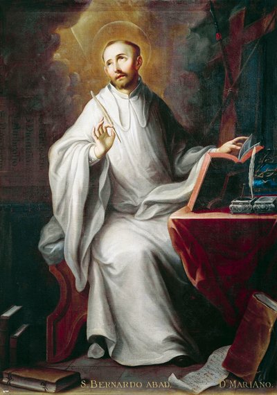 San Bernardo, por Miguel Cabrera (1695-1768) de Miguel Cabrera