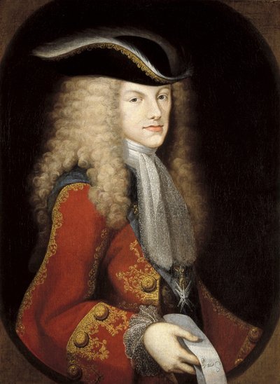 Retrato del rey Felipe V de España (1683-1746) (óleo sobre lienzo) de Miguel Jacinto Meléndez