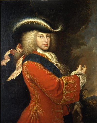 Felipe V, rey de España, en traje de caza de Miguel Jacinto Meléndez