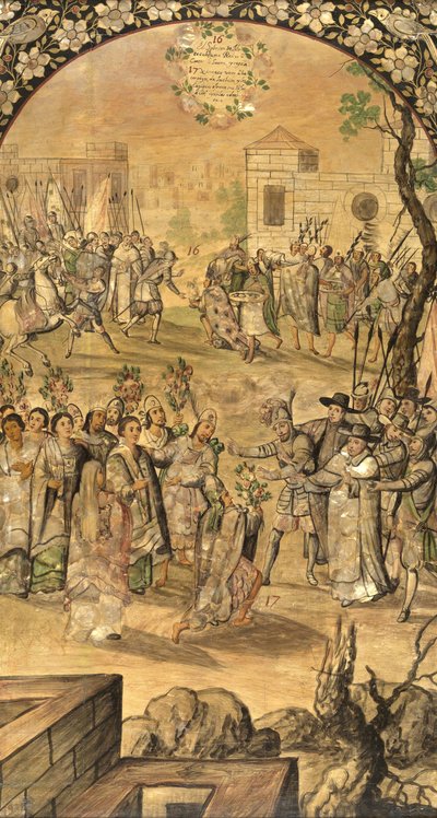 La conquista de México por Hernán Cortés de Miguel and Juan Gonzalez