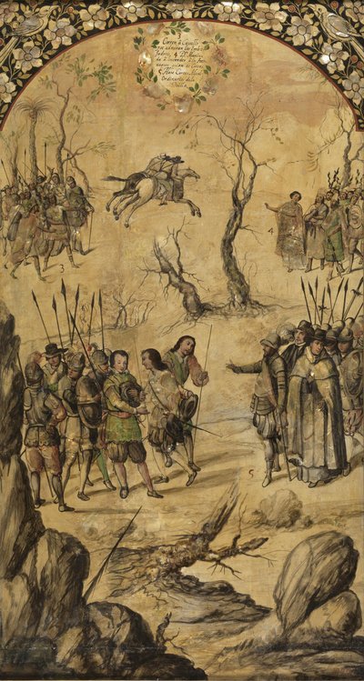La conquista de México por Hernán Cortés de Miguel and Juan Gonzalez