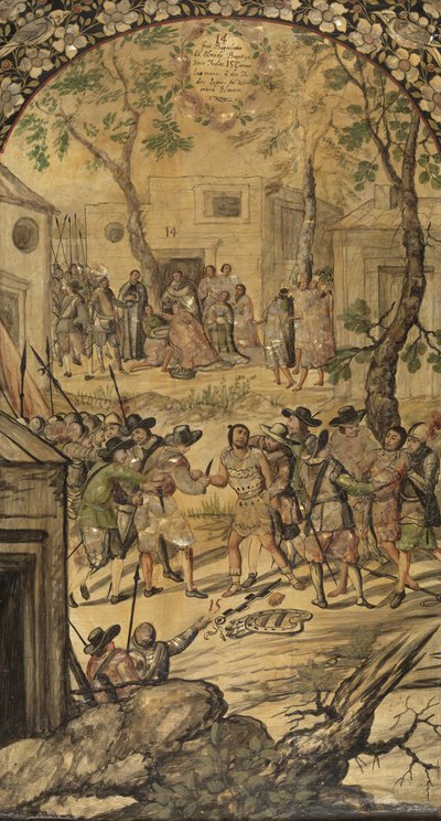 La conquista de México por Hernán Cortés de Miguel and Juan Gonzalez