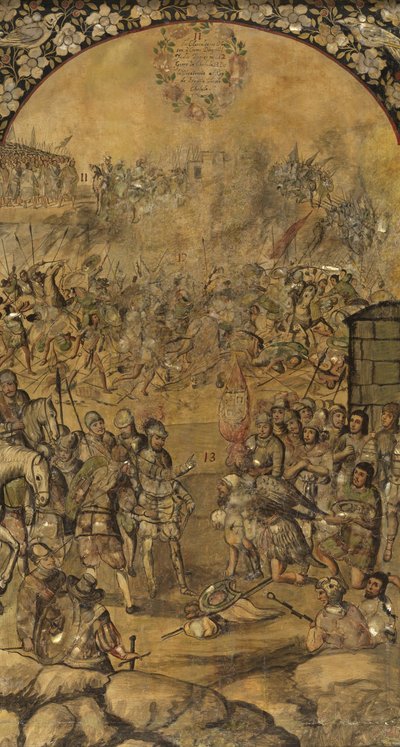La conquista de México por Hernán Cortés de Miguel and Juan Gonzalez