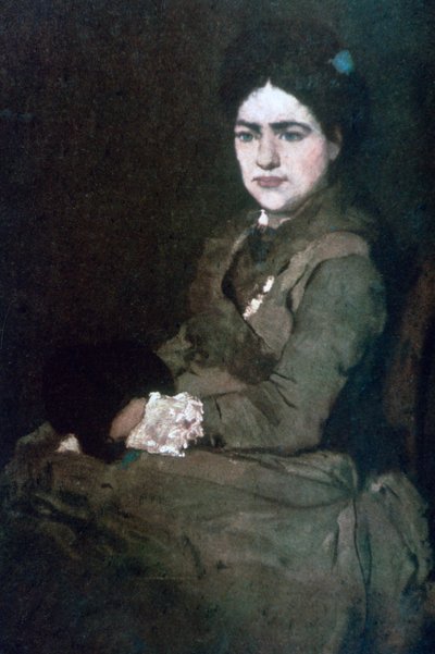 Señora Munkacsy, c1864-1900 de Mihály Munkácsy