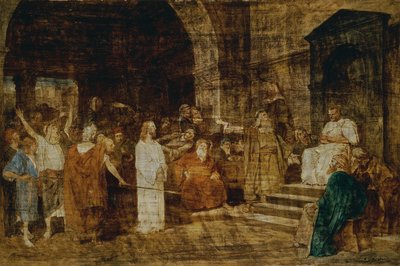 Cristo ante Pilato de Mihály von Munkácsy