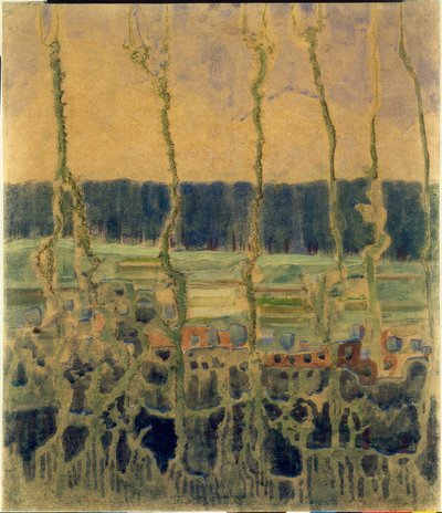 Verano (I) de Mikalojus Ciurlionis