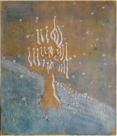 Invierno (I) de Mikalojus Ciurlionis