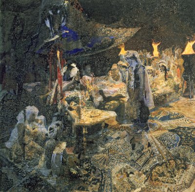 Cuento oriental de Mikhail Aleksandrovich Vrubel