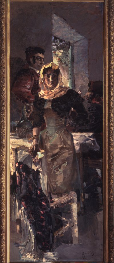 España (España) - Pintura de Mikhail Alexandrovich Vrubel (Vrubel) (1856-1910), óleo sobre lienzo de Mikhail Aleksandrovich Vrubel
