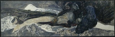 Demonio volador, 1899 de Mikhail Aleksandrovich Vrubel