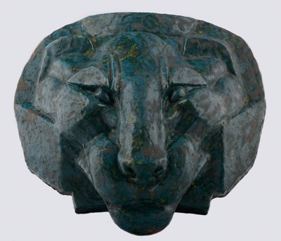 Cabeza de un León, 1891 de Mikhail Aleksandrovich Vrubel