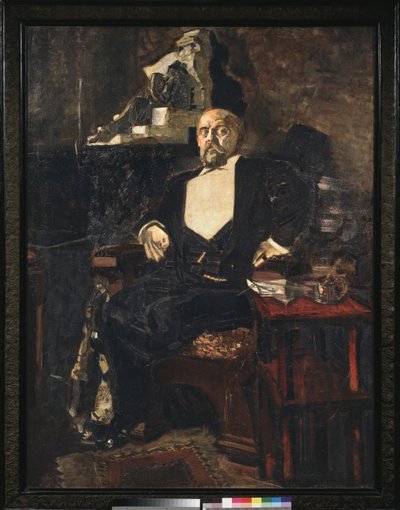 Retrato de Savva Manontov, 1897 de Mikhail Aleksandrovich Vrubel