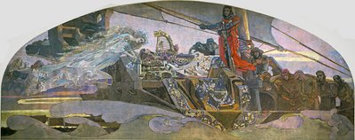 Princesa de Sueño (La Princesse lointaine, 1896) de Mikhail Aleksandrovich Vrubel