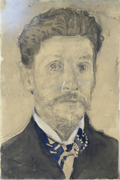 Autorretrato de Mikhail Aleksandrovich Vrubel