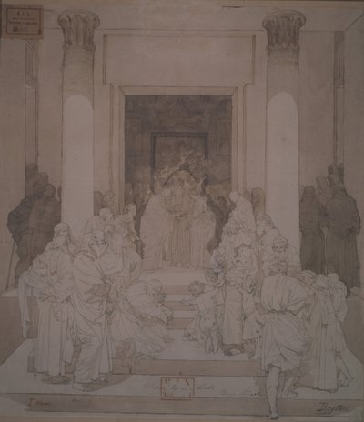 El Desposorio de José y María de Mikhail Aleksandrovich Vrubel