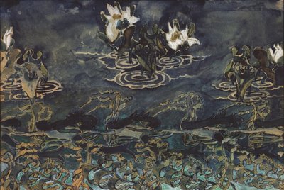 Nenúfares de Mikhail Aleksandrovich Vrubel